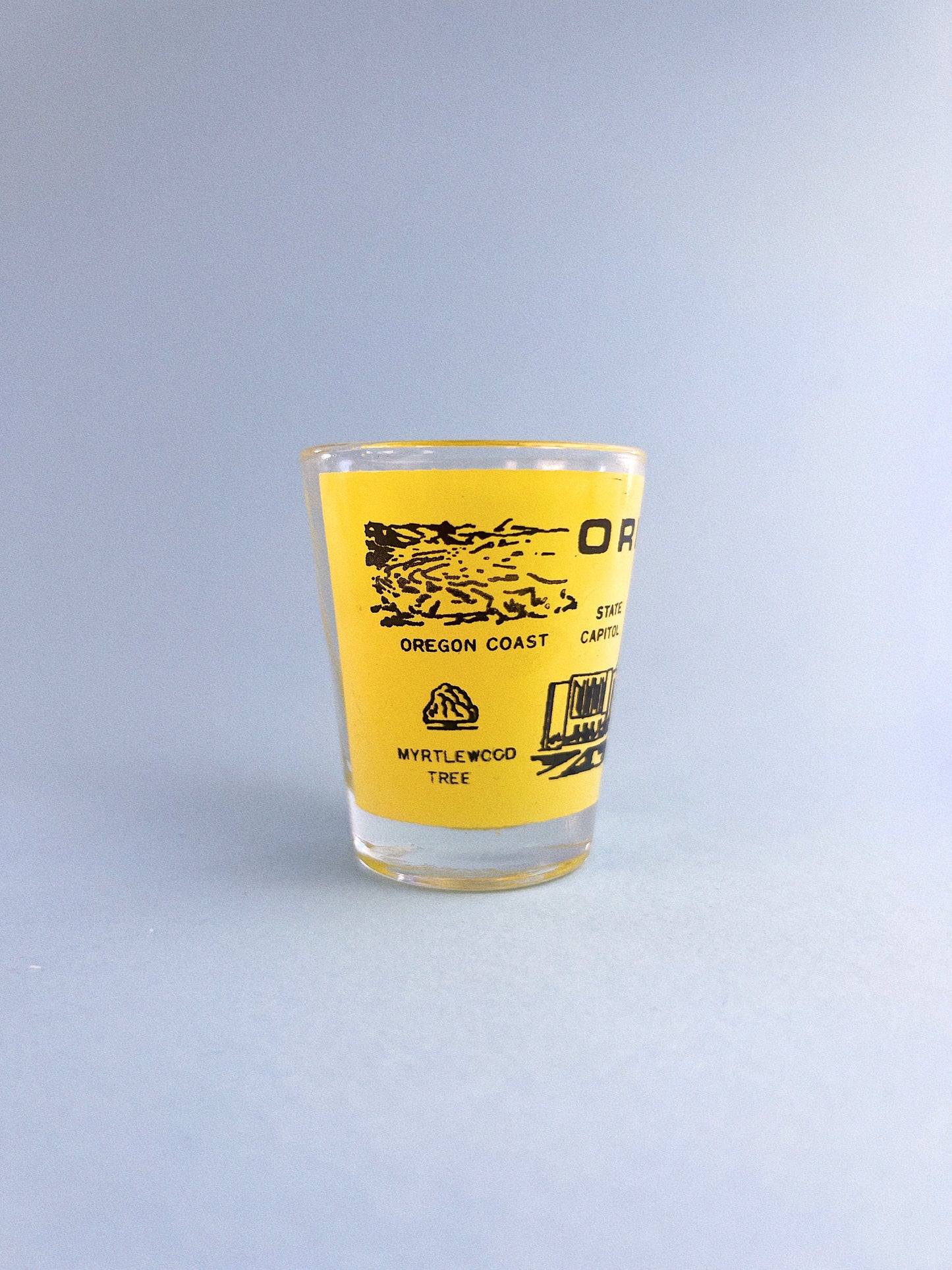 Vintage Oregon Souvenir 1 oz Shot Glass