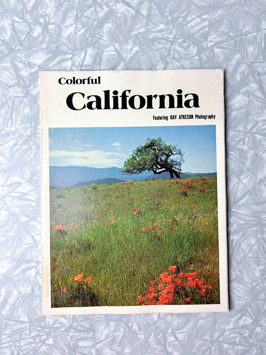 Vintage Colourful California Book