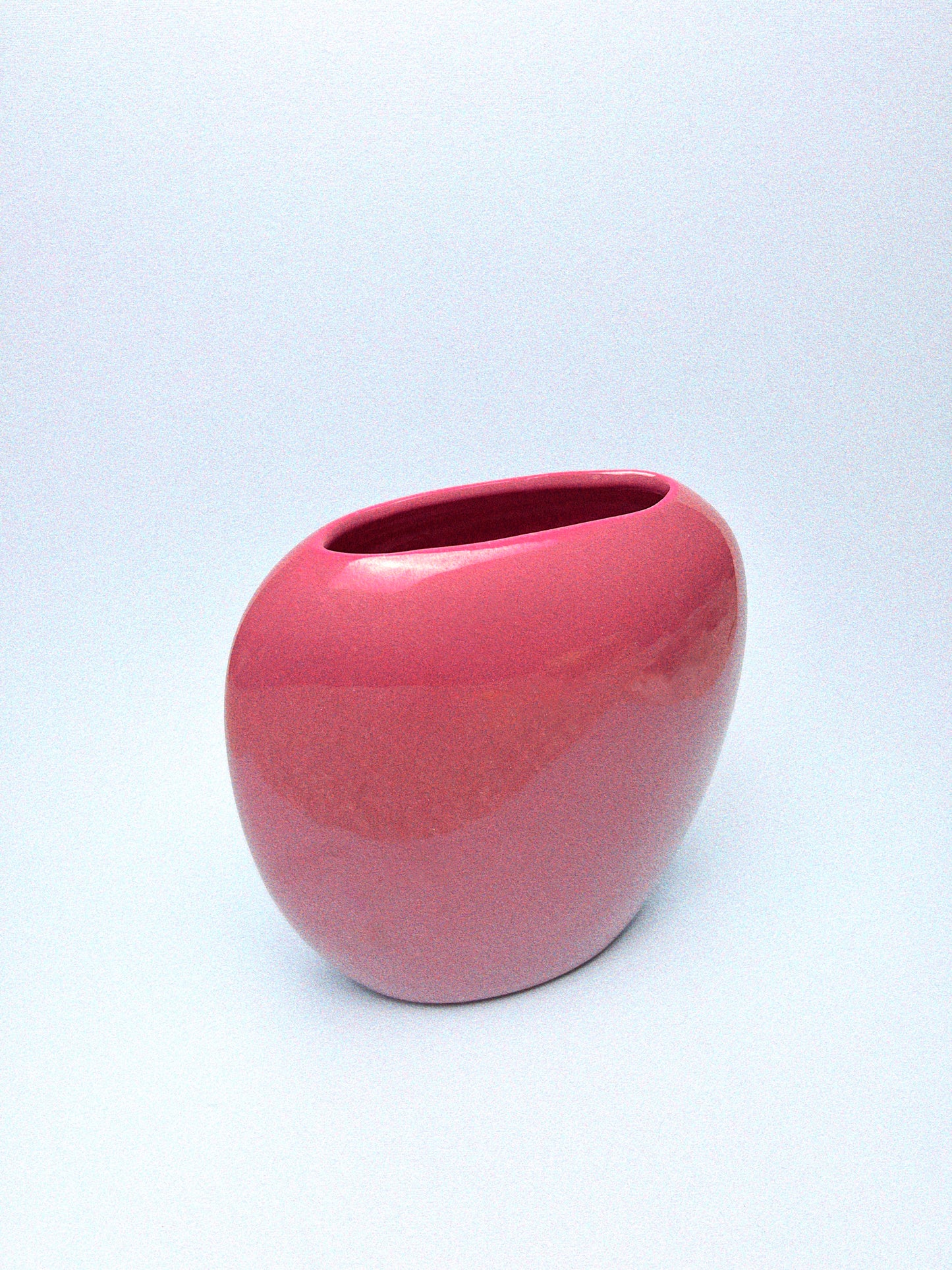 VIntage Dark Pink William Alexander Mod Vase
