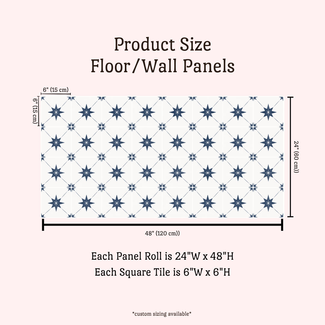 Estella Sticker Tile | Midnights - White