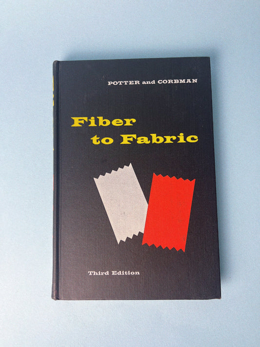 Vintage Fiber to Fabric Book