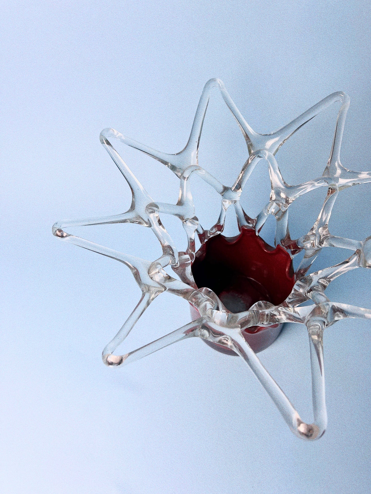 Lattice Glass Vase