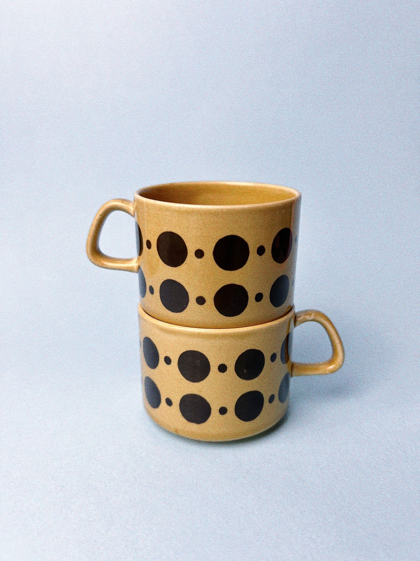 Vintage Melitta Dottie Teacups, Set of 2