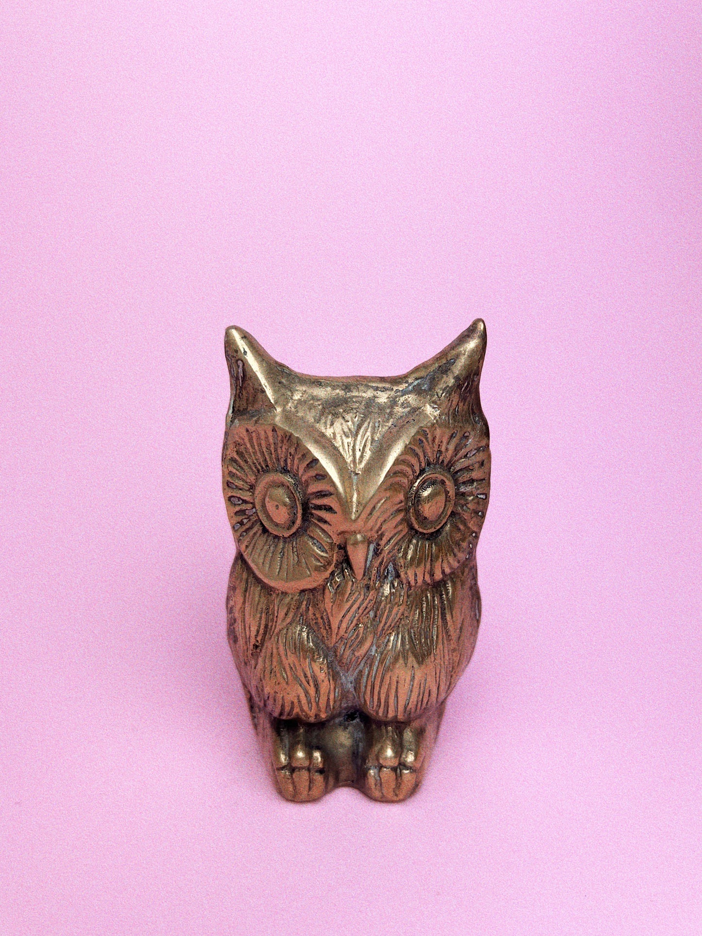 Lenny The Brass Owl