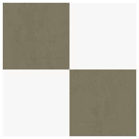 Checkerboard Sticker Tile | Provincial Olive