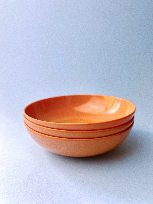 Vintage Maplex Bowls, Set of 3 | Orange