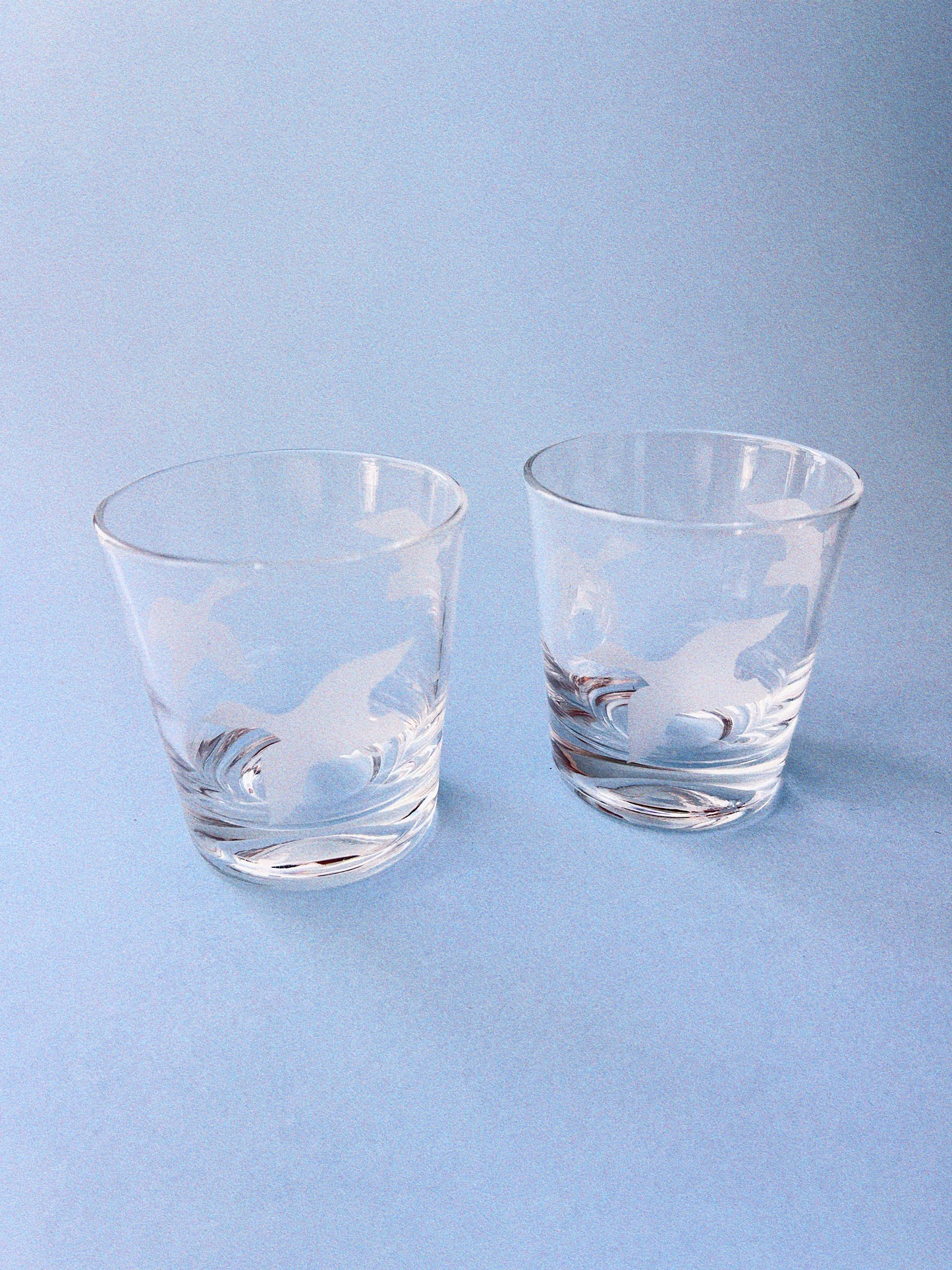 Mallory Flying Duck Cocktail Glasses, Set of 2