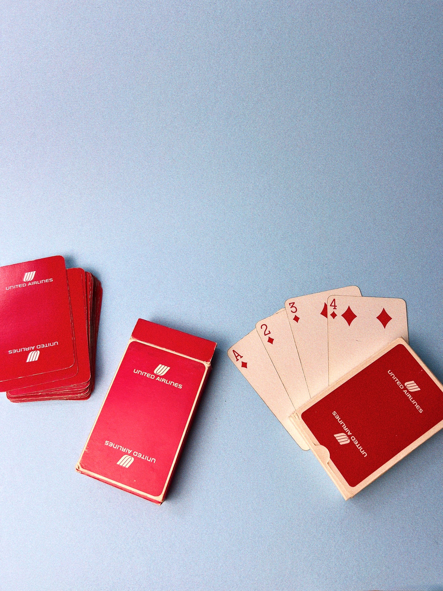 United Airlines Playing Cards