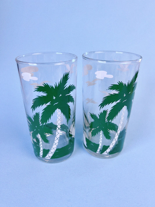 Tropical Highball Glasses, Set of 2