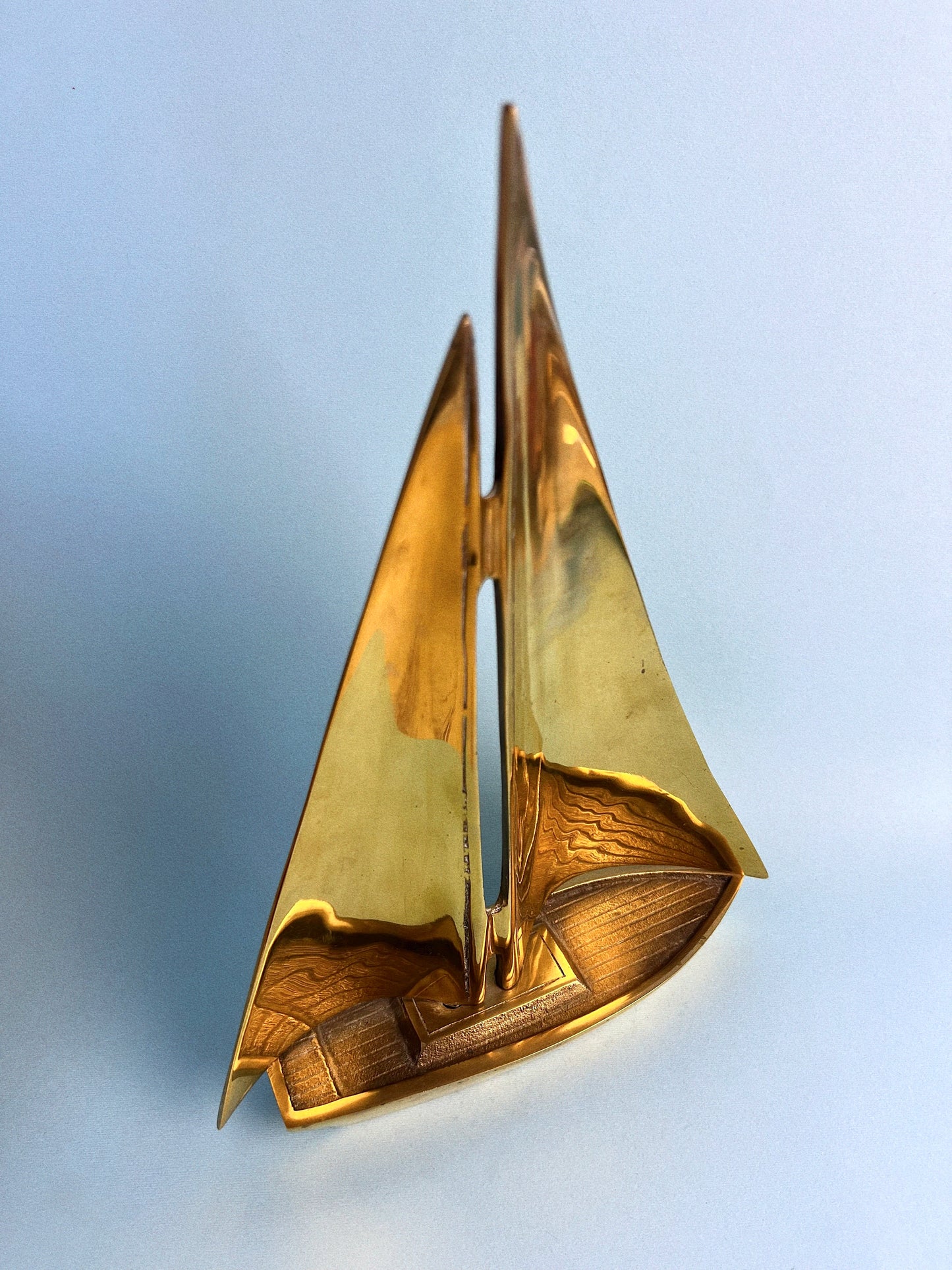 MCM Large Brass Sailboat