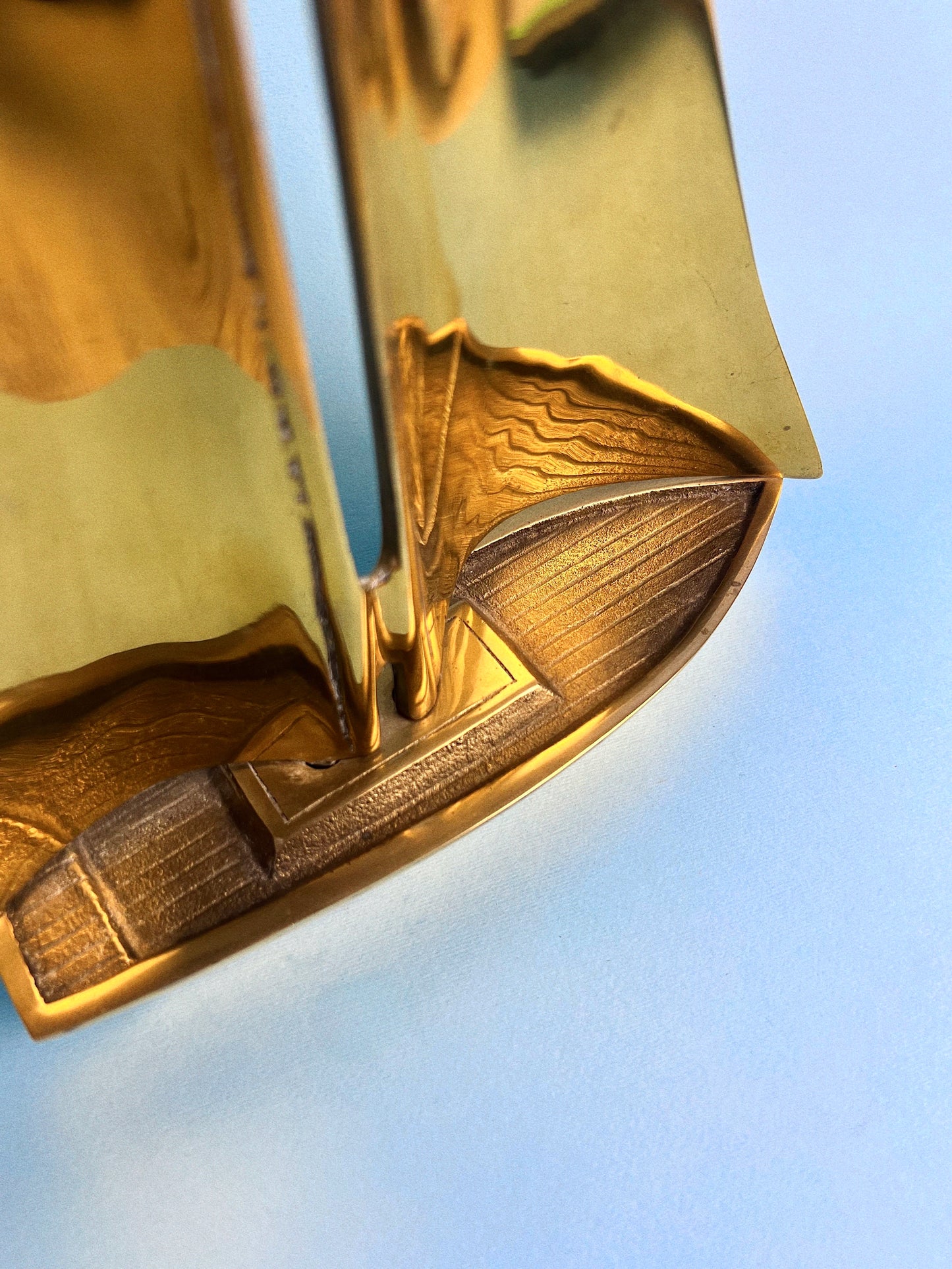 MCM Large Brass Sailboat
