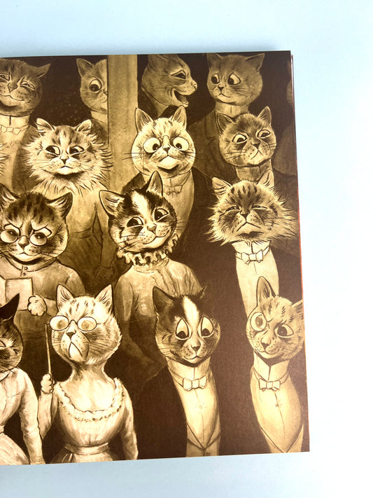 Vintage 90's Louis Wain - The Man Who Drew Cats Book