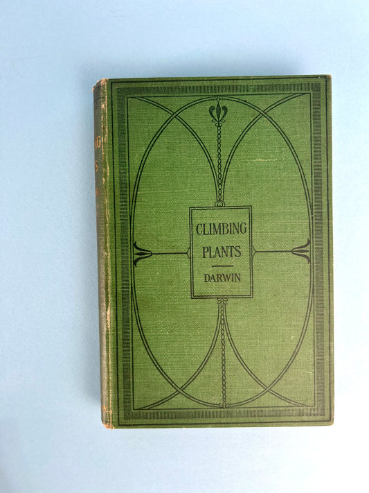 Vintage The Movements and Habits of Climbing Plants Book by Charles Darwin