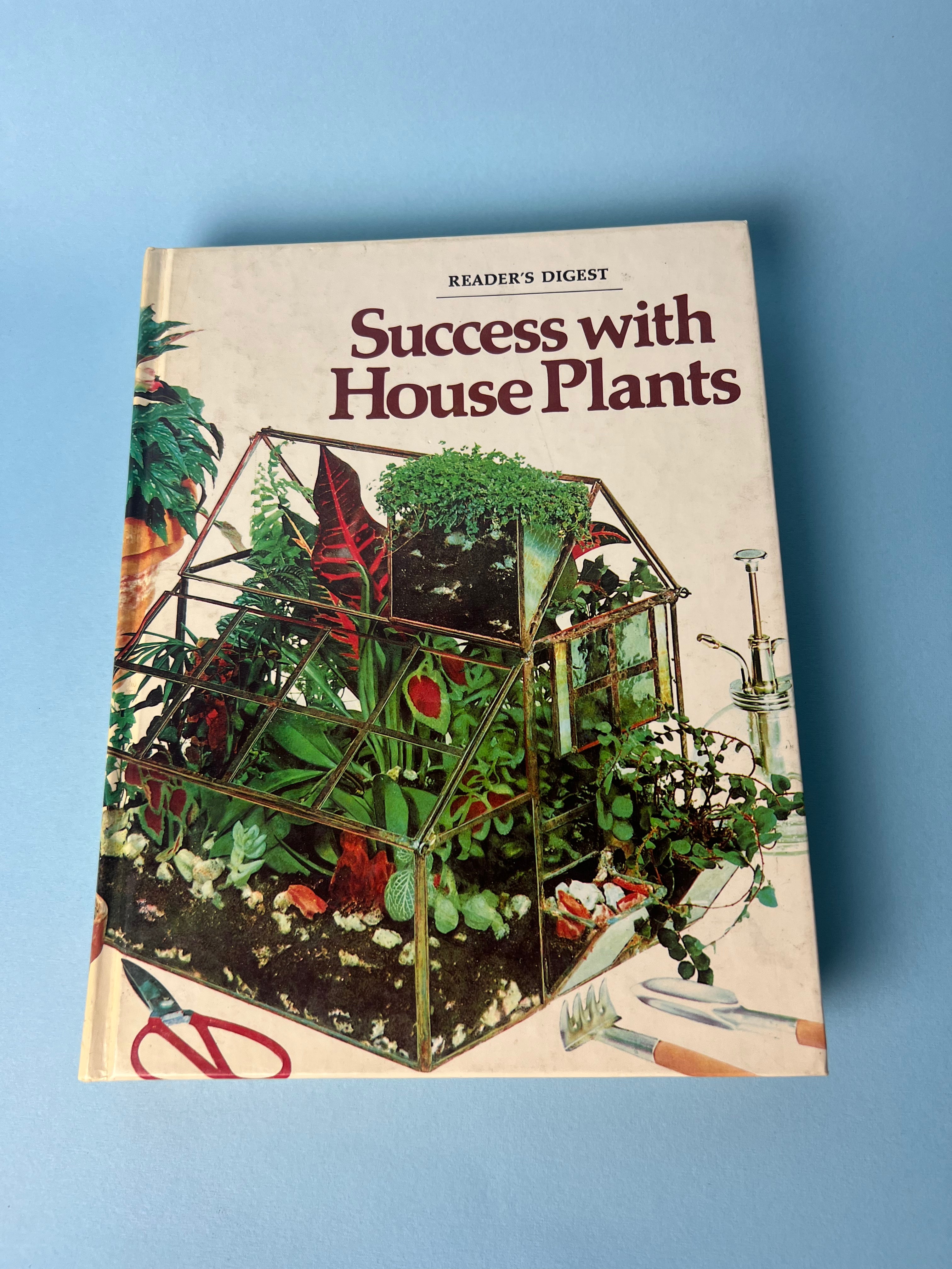 success with house plants book Vintage Reader's Digest Book Success with Houseplants – Afterall