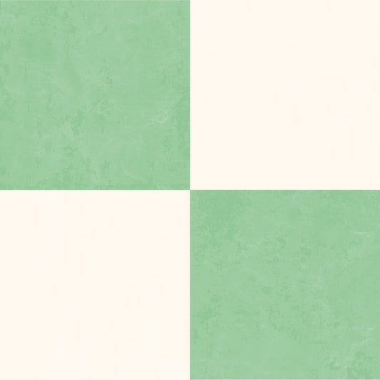 Checkerboard Sticker Tile | Mint Frost