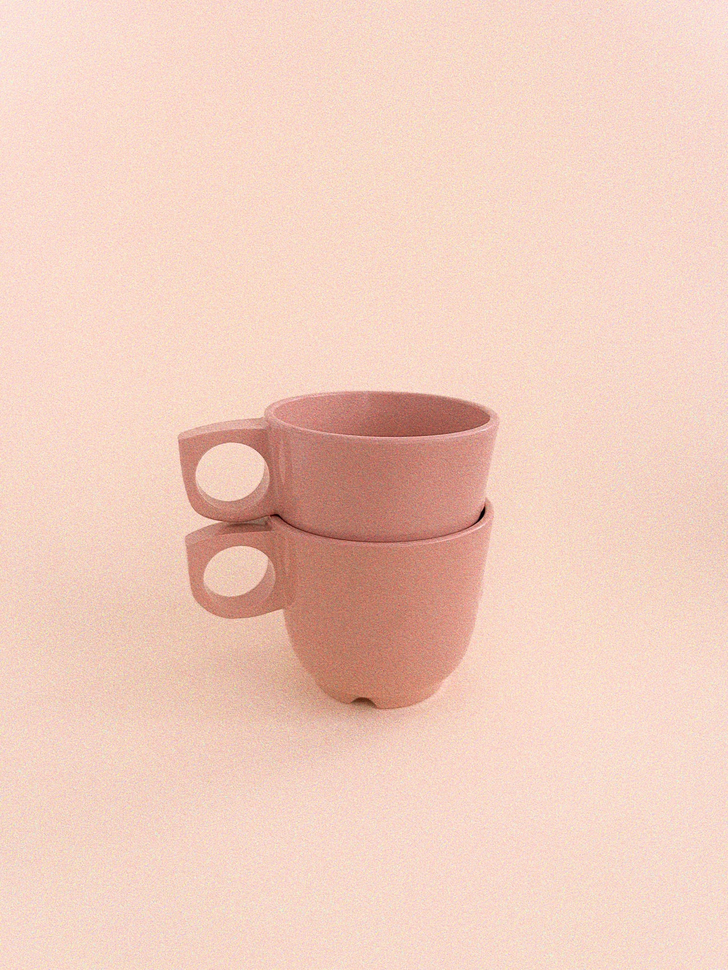 Matilda Melmac Nesting Mugs - Set of 2 | Rose