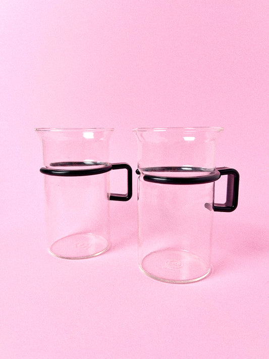 Vintage Bodum Bistro Glasses, Set of 2 | Tall