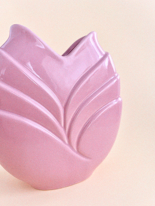 Vintage Art Deco Vase | Pink