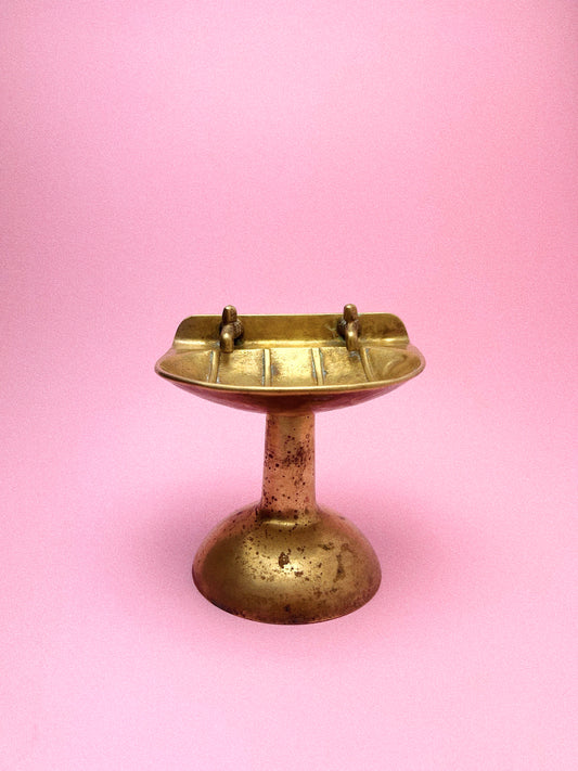 Vintage Brass Soap Sink