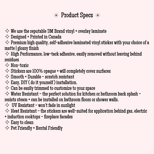 Terrazzo Sticker Tile | Sea Glass