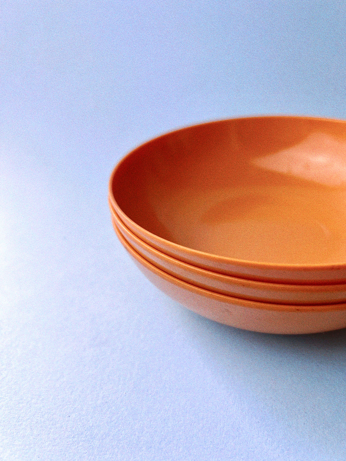 Vintage Maplex Bowls, Set of 3 | Orange