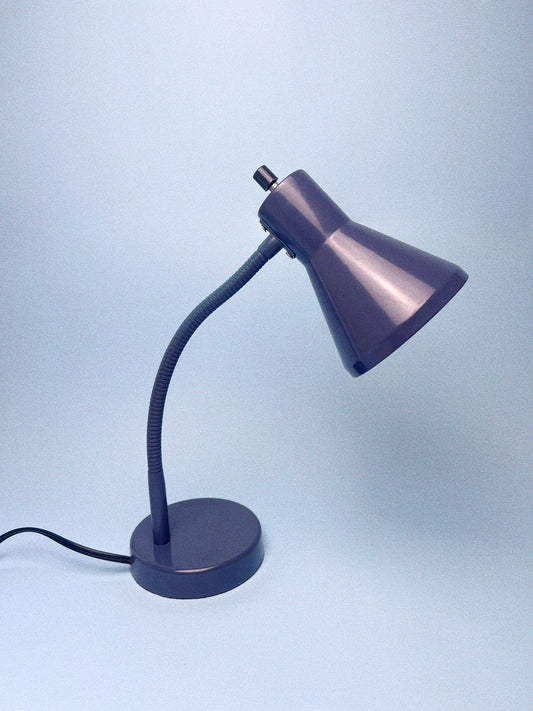 Vintage Deep Purple Desk Lamp