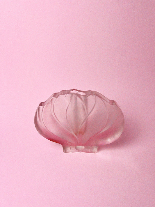 Vintage Crystal Walther Glas Lotus Soliflore Crystal Bud Vase