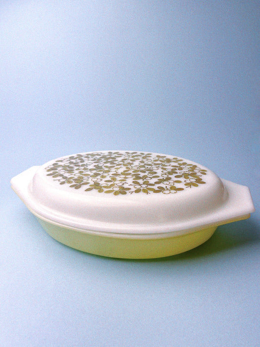 Verde Green Divided Dish