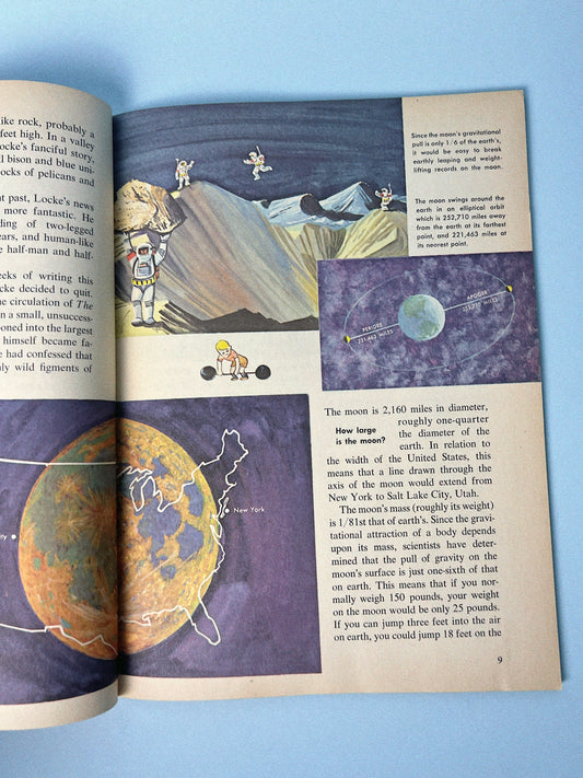 The HOW AND WHY Wonder Book of THE MOON
