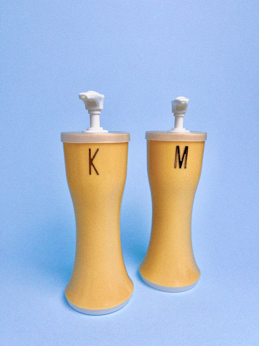 Mustard + Ketchup Dispenser Set