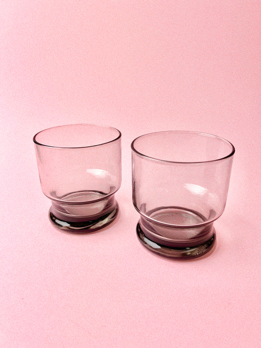 Sundown Smoke Glasses, Set of 2