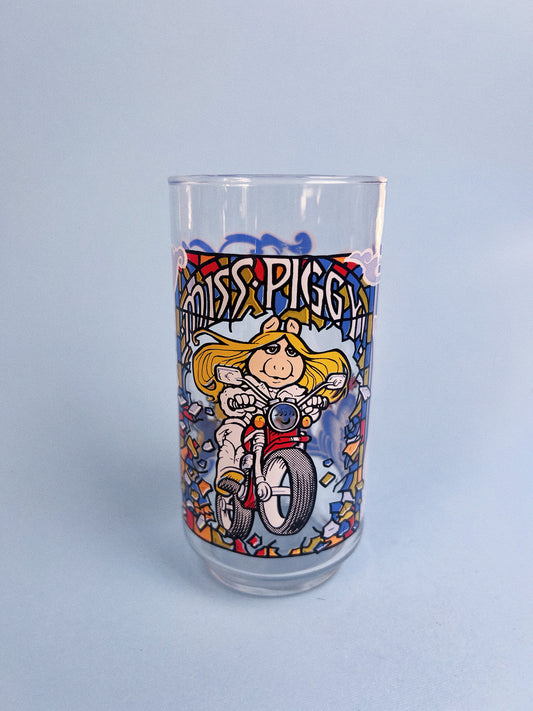 Vintage 1981 McDonald's Miss Piggy Glass