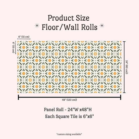 Silas Sticker Tile | Meadow