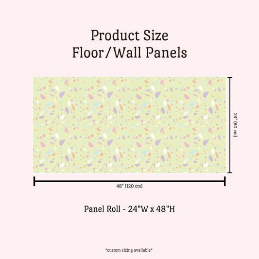 Terrazzo Sticker Tile | Fresh Lime