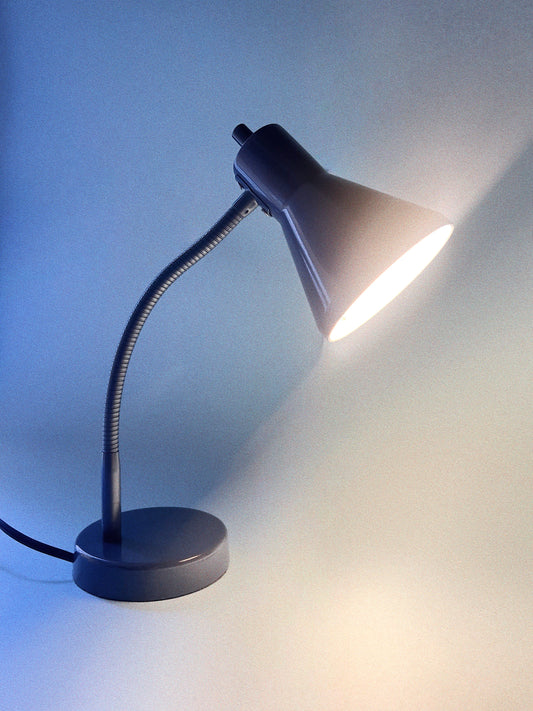Vintage Deep Purple Desk Lamp