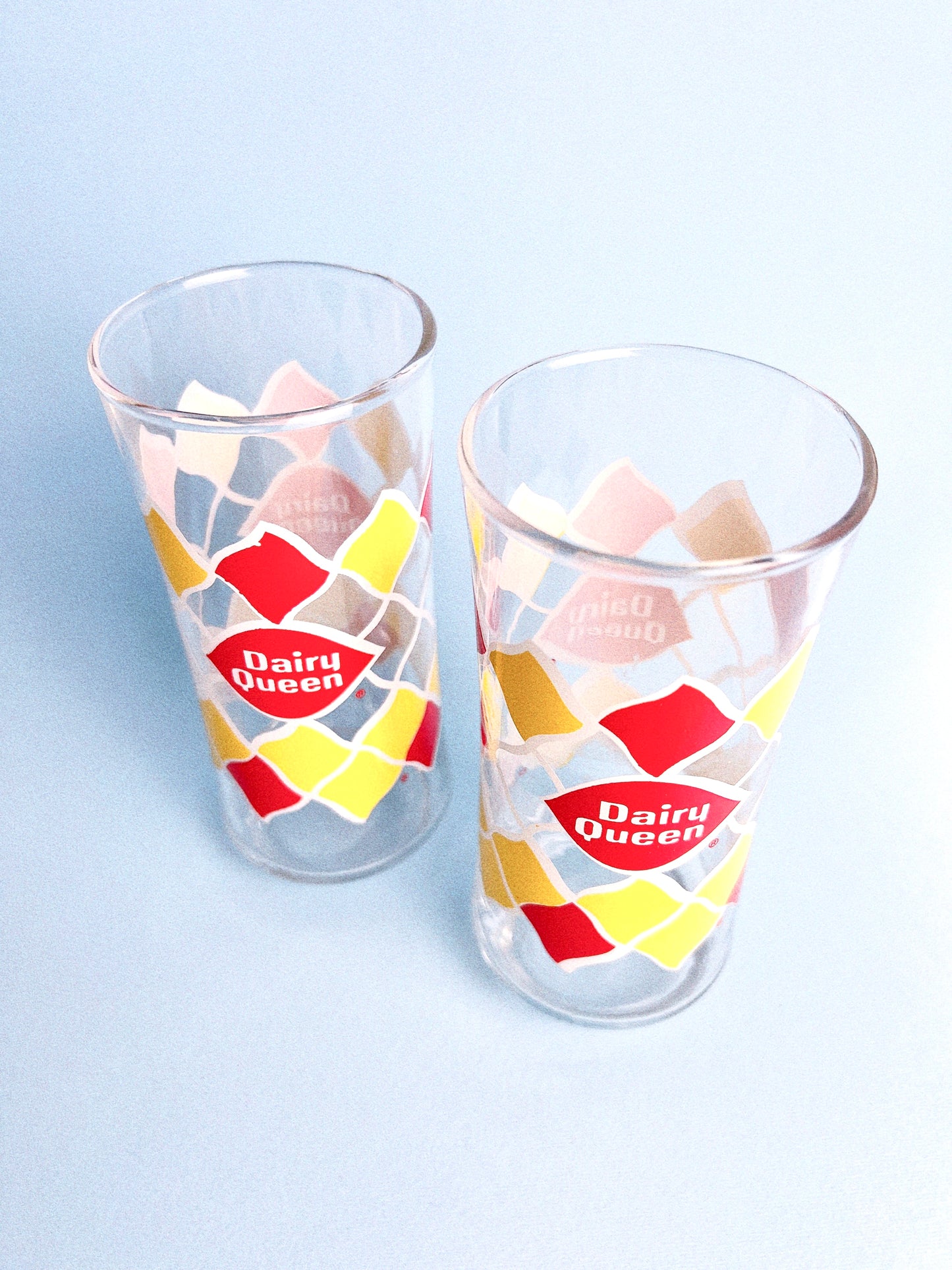 Vintage Dairy Queen Tumblers, Set of 2