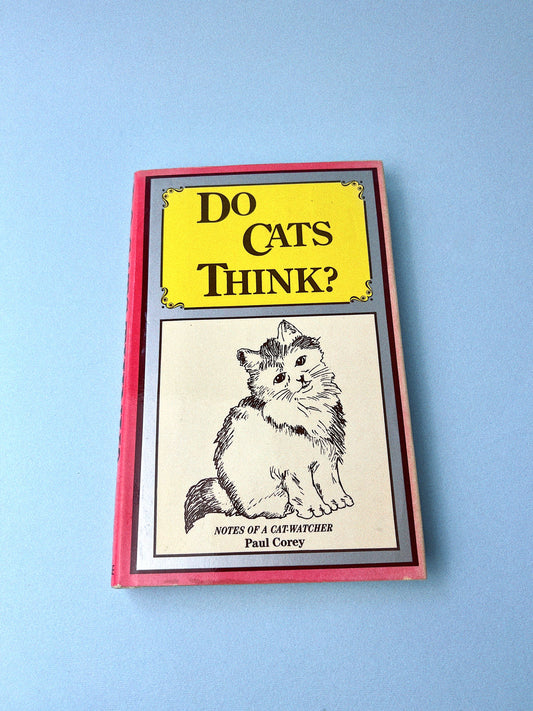 Vintage Do Cats Think Book