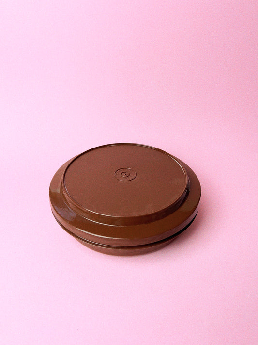 Vintage Tupperware Serve N Seal | Brown