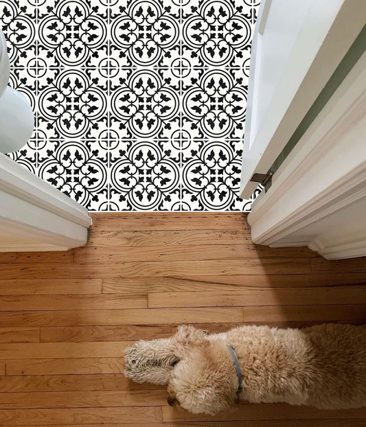 Catalina Sticker Tile | Onyx