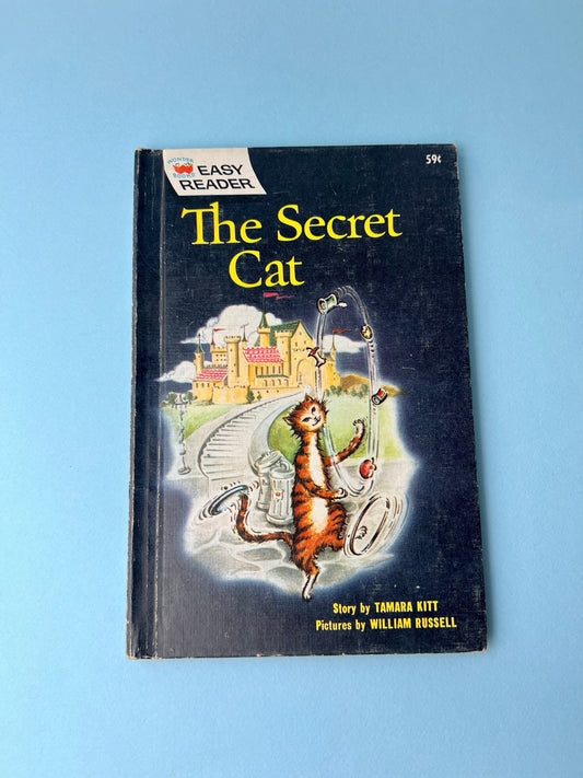 Vintage Wonder Book - The Secret Cat