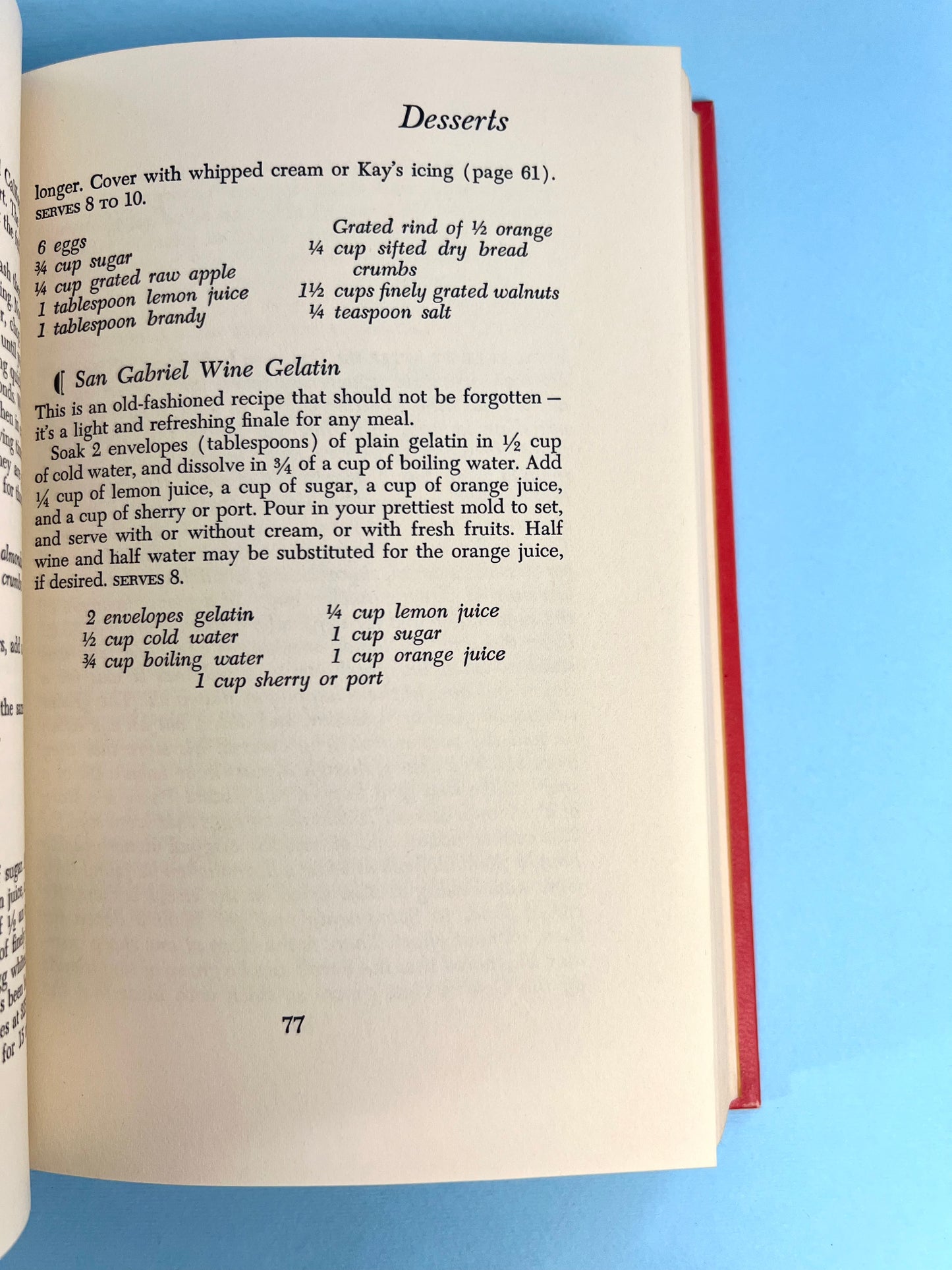 Vintage West Coast Cook Book