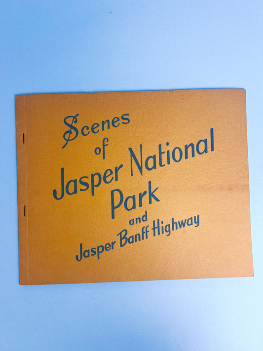 Vintage Scenes of Jasper National Park and Jasper Banff Highway