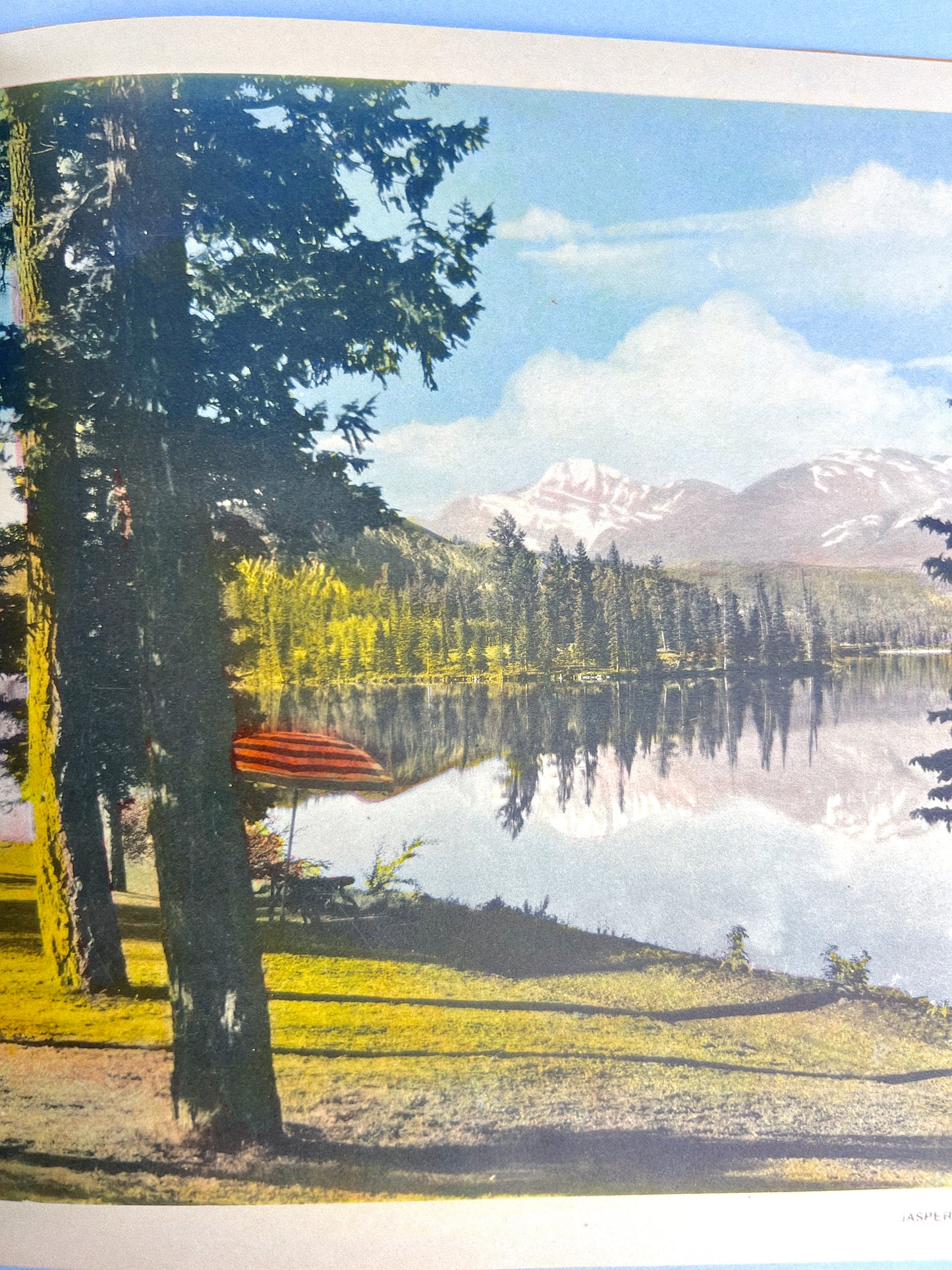 Vintage Scenes of Jasper National Park and Jasper Banff Highway