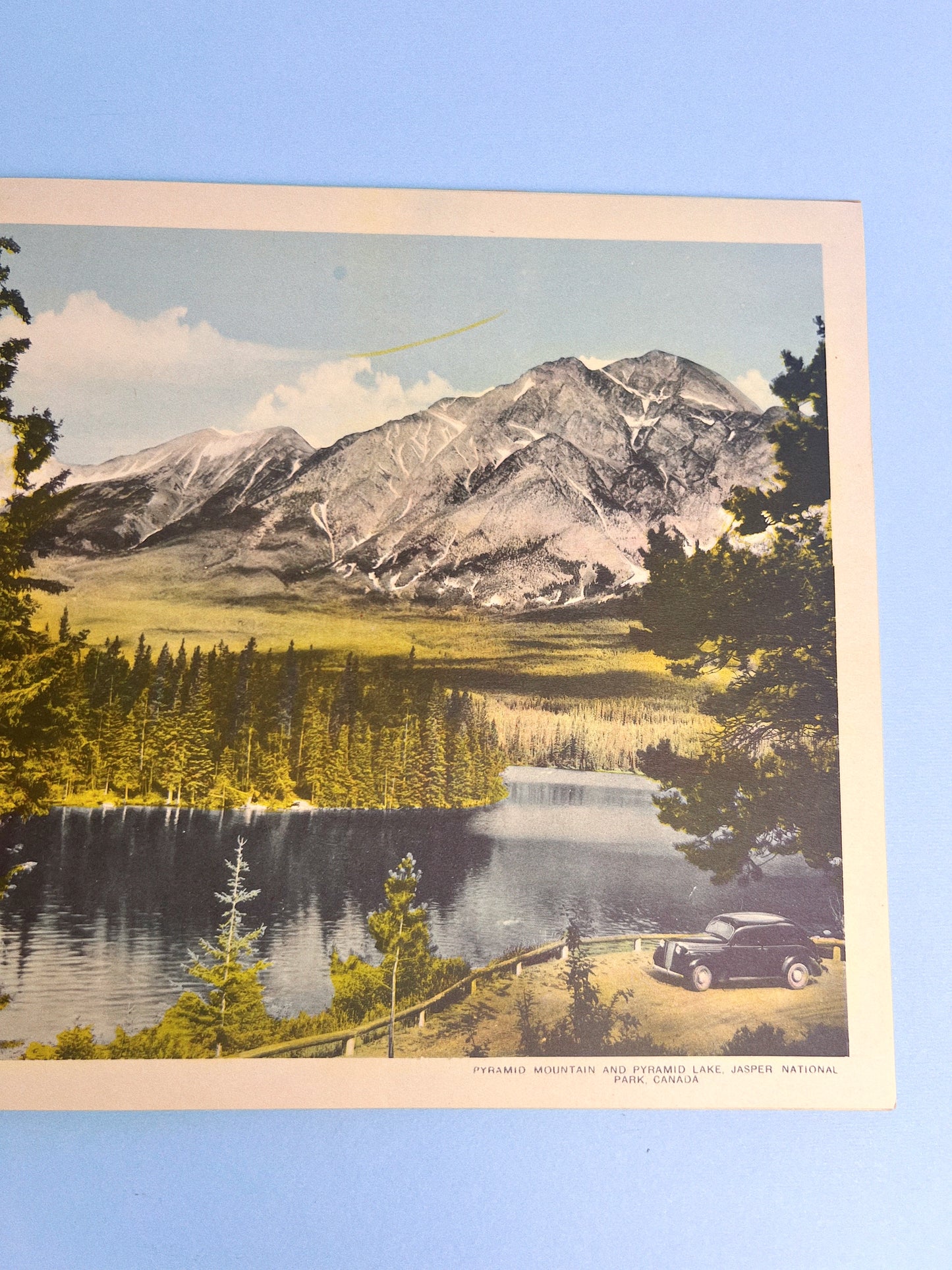 Vintage Scenes of Jasper National Park and Jasper Banff Highway