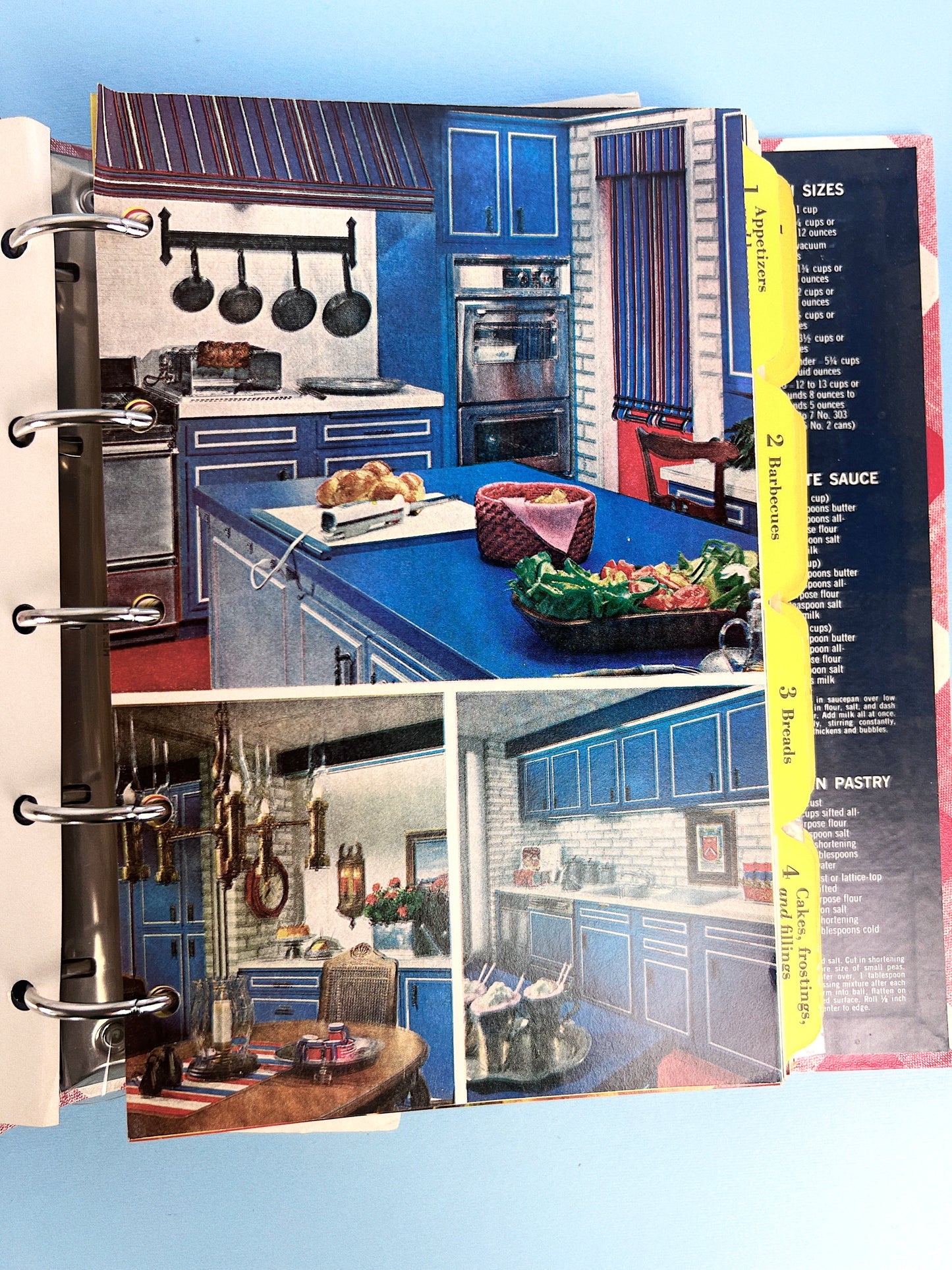 Vintage Better Homes and Gardens New Cookbook | 5 Ring Binder