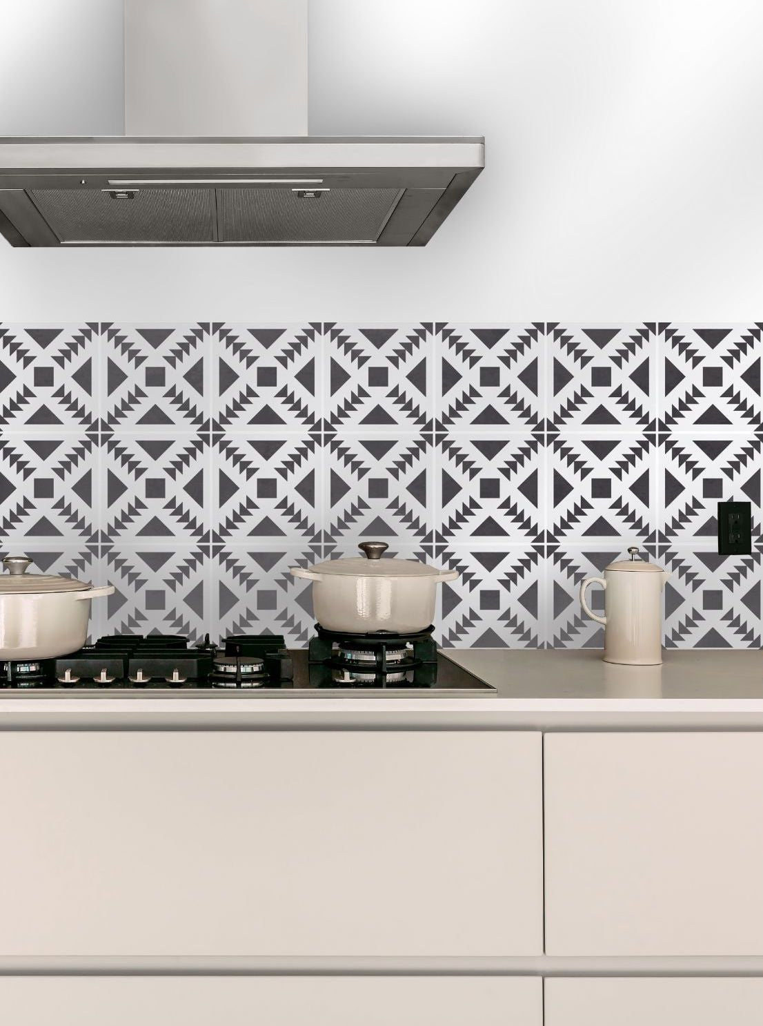 Paloma Sticker Tile | Onyx