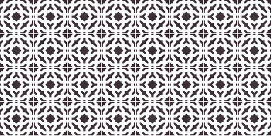 Silas Sticker Tile | Onyx