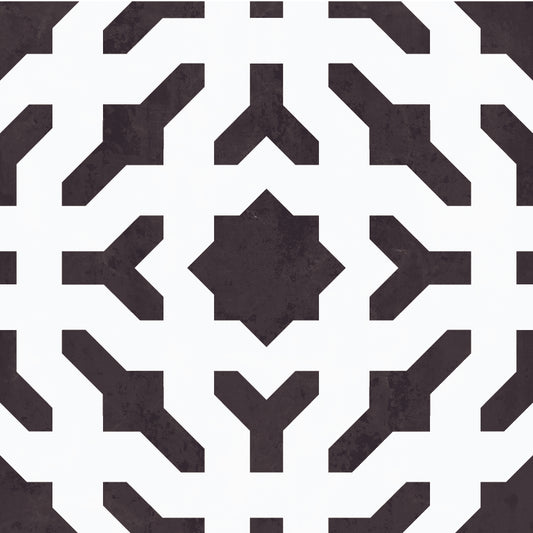 Silas Sticker Tile | Onyx