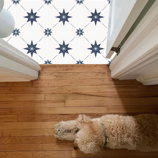 Estella Sticker Tile | Midnights - White