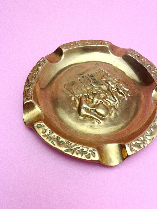 Vintage Eldric Brass Ashtray